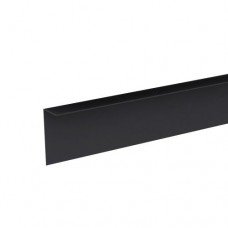 Hoekprofiel Gepoedercoat antraciet zwart 103609 Hoekprofiel Gepoedercoat antraciet zwart 103609